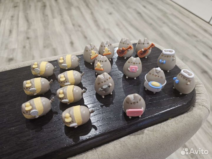 Игрушки из киндера Pusheen cat