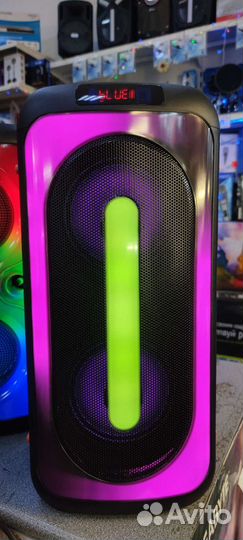 Мощная портативная колонка club-bass 800W