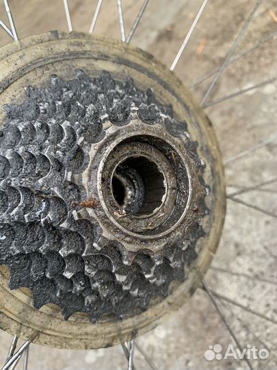 Колеса 26x2.0 с двойным ободом