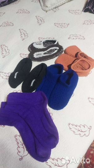 Следочки,носки связанные вручную