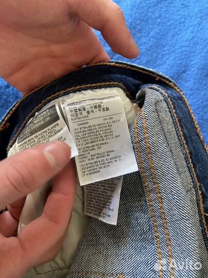 Джинсы levis 501 оригинал