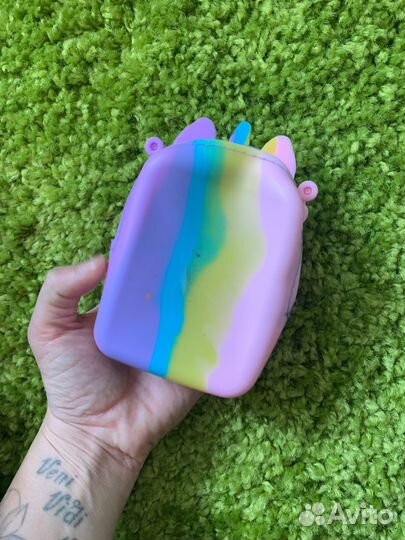 Сумочка кошелек силиконовая детская