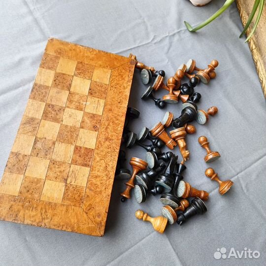 Шахматы деревянные