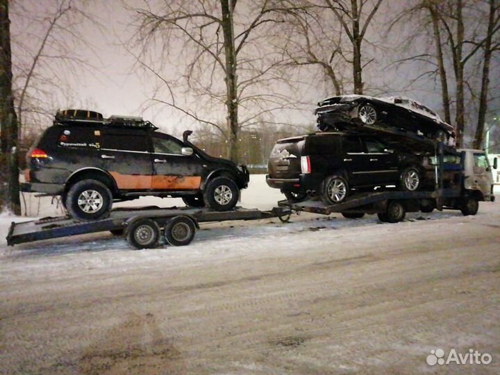 Перевозка автомобилей на автовозе и эвакуаторе