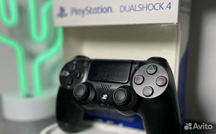 Джойстик для PS4 + кабель, Dualshock новый