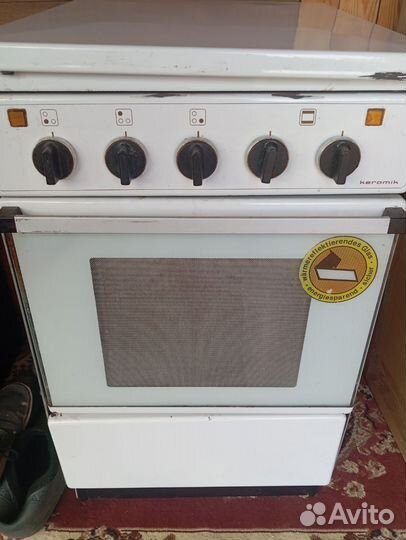 Электроплита с духовкой бу