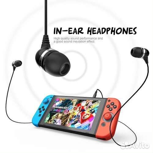 Набор аксессуаров с кейсом для Nintendo switch