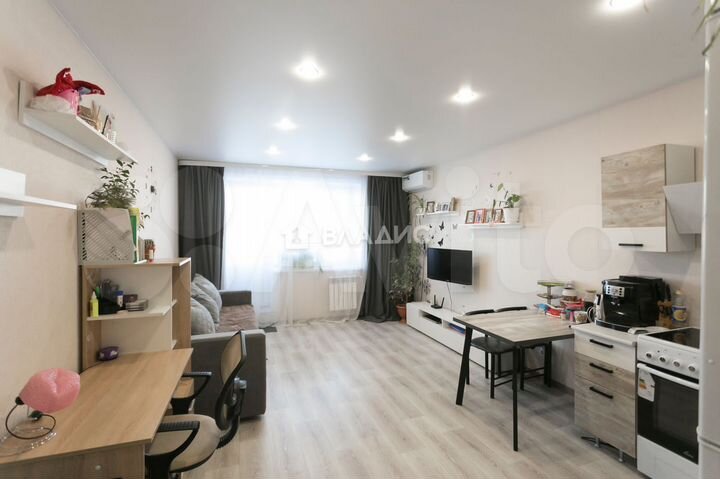 Квартира-студия, 26,7 м², 3/3 эт.