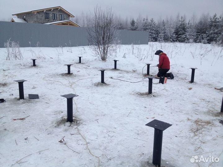 Винтовые сваи