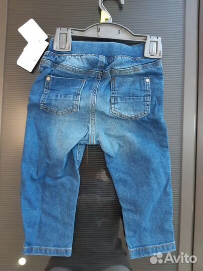 Одежда детская джинсы брюки и рубашка Mothercare