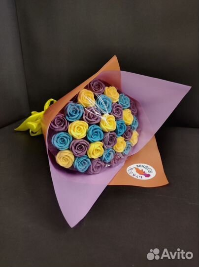 Букет - 29 Роз из Бельгийского Шоколада