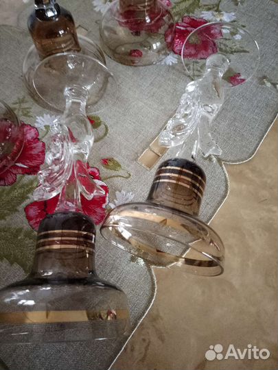 Хрустальные подсвечники завода Гусь-Хрустального