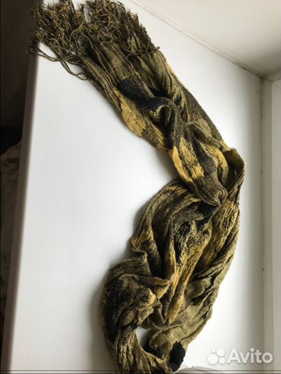 Шапка из овчины р56 и шарфик