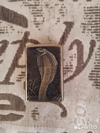 Зажигалка бензиновая винтажная