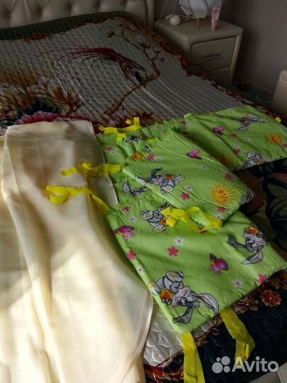 Бортики в детскую кроватку