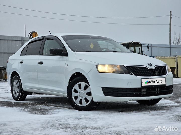 Skoda Rapid 1.6 МТ, 2017, 193 000 км