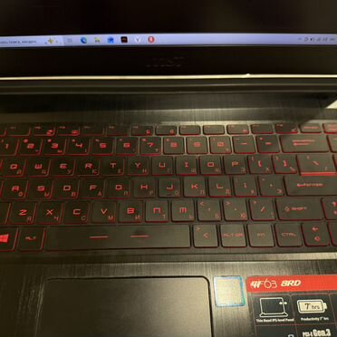 Игровой ноутбук msi GF63 8RD