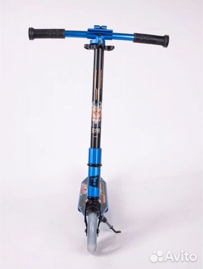 Самокат двухколесный со светящейся платформой