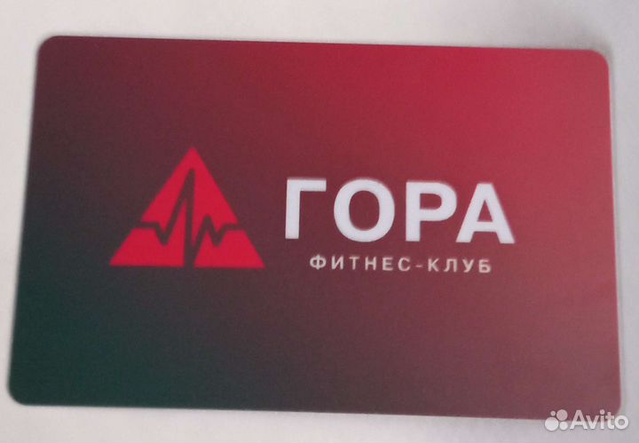 Абонемент в фитнес клуб Гора на 12 месяцев