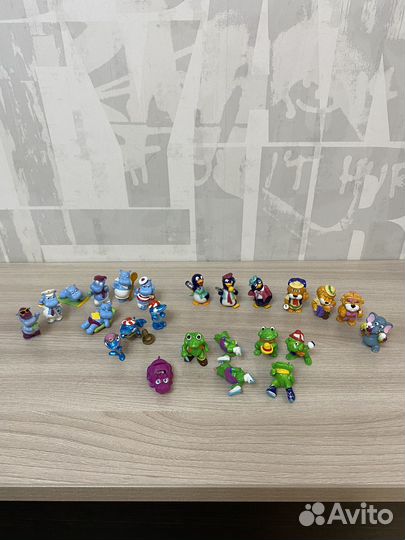 Игрушки из киндер сюрприза 90х