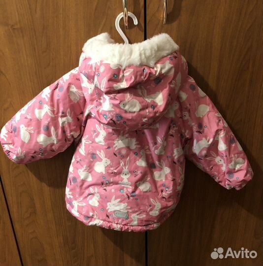 Зимняя куртка для девочки 86