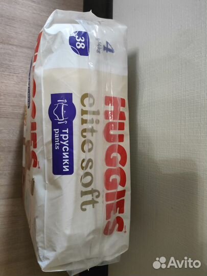 Подгузники трусики Huggies Elite Soft 4 54шт