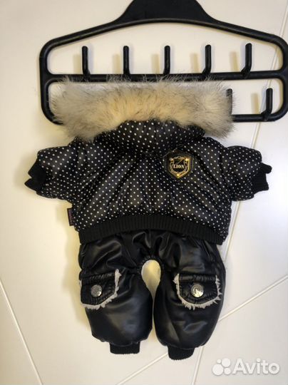 Одежда для собак мелких пород комбинезон зимний