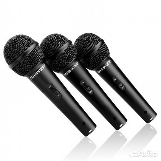 Behringer ultravoice XM1800S 3-pack