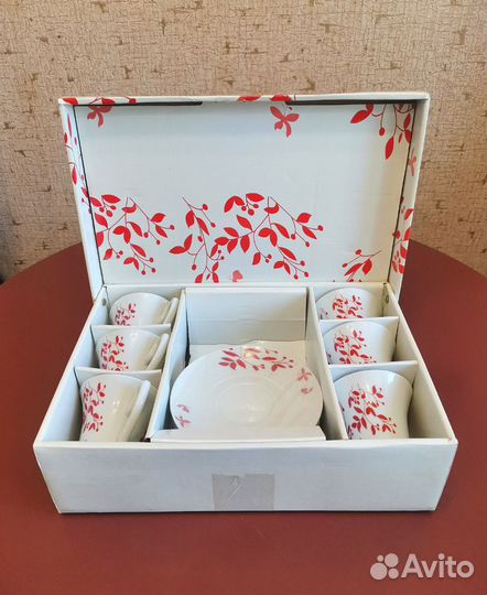 Чайный сервиз новый в коробке