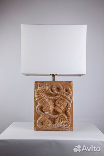 Винтажная настольная лампа. B.Chalvet