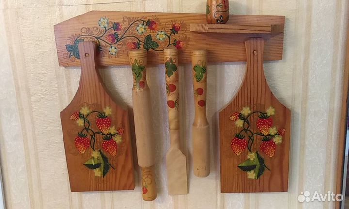 Кухонный деревянный набор