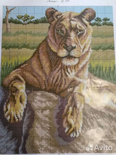 Схема для вышивки крестом