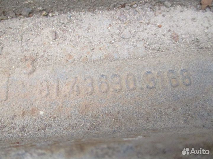 Кронштейн пневморессоры задний правый MAN 81436303