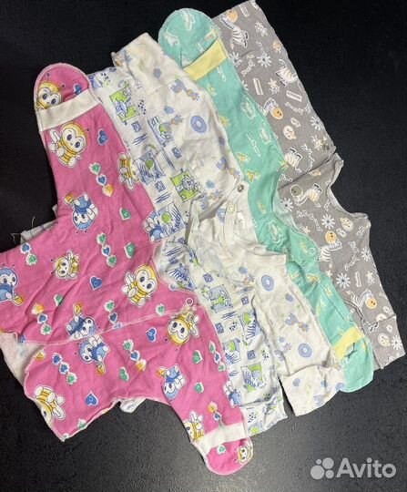 Пакет одежды для девочки 56-68