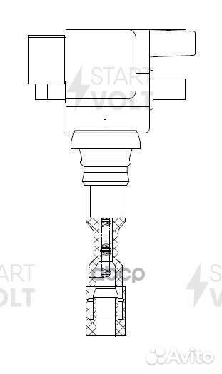 SC 0849 катушка зажигания Kia Sorento 3.5i 02