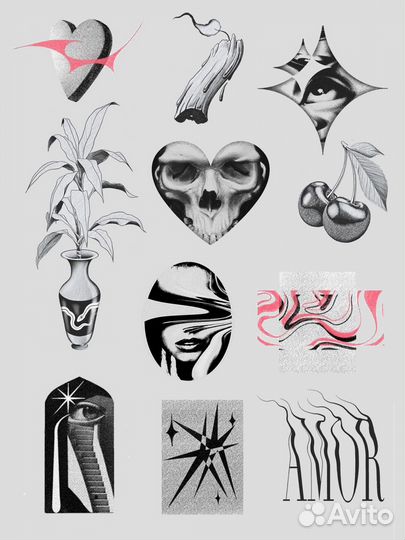 Модель на тату