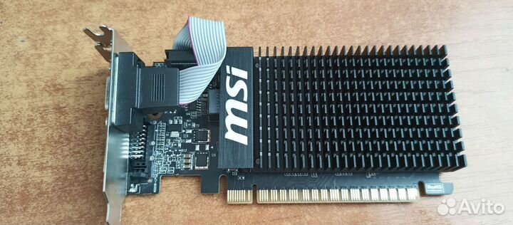 Видеокарта GT 710 1gb