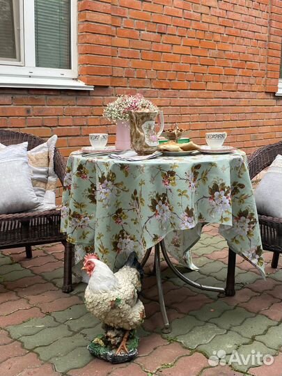 Скатерть лен новая