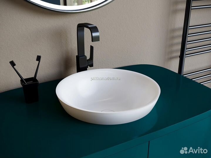 Salini Marea 03 1802203MRF Раковина полувстраиваемая покраска по RAL полностью