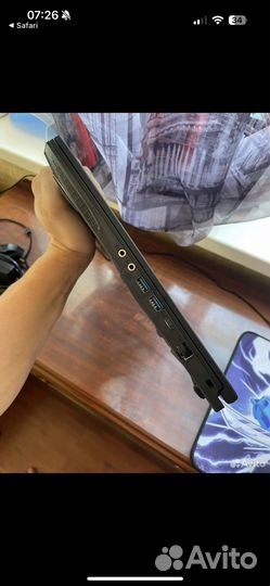 Игровой ноутбук msi gf63 i5/RTX2050/16GB