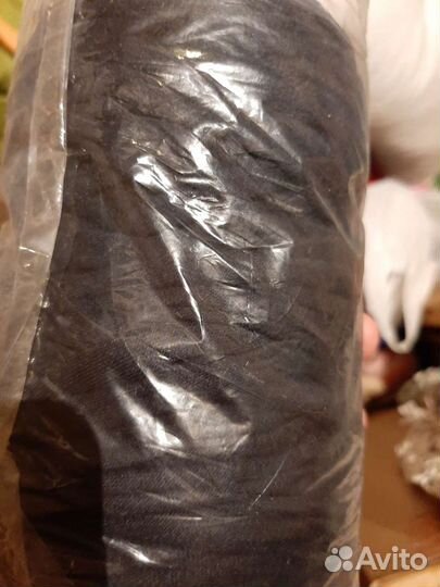 Трикотажная пряжа темно-синяя