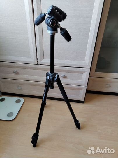 Штатив manfrotto MT294A3+Голова 804RC2