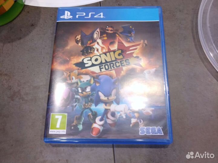 Игра для приставки sonic forces