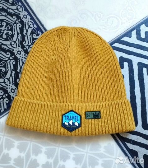 Новая демисезонная шапка для мальчика, 1-3 года