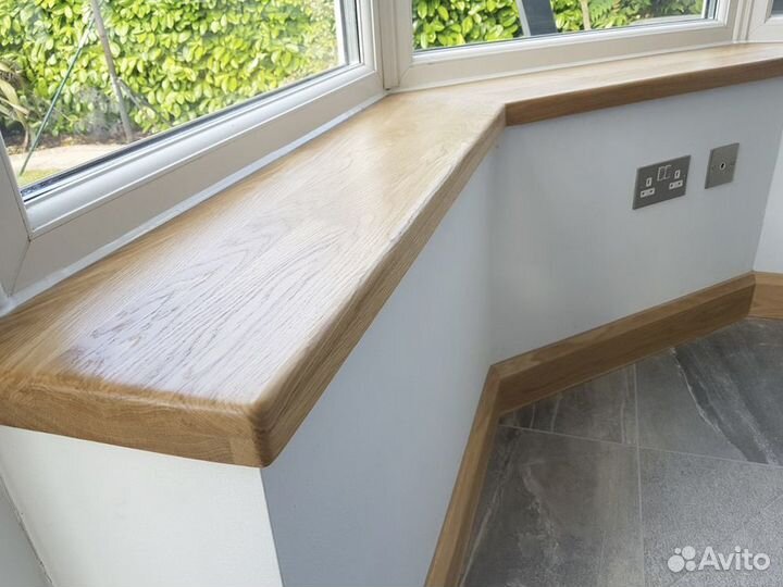 Подоконник деревянный