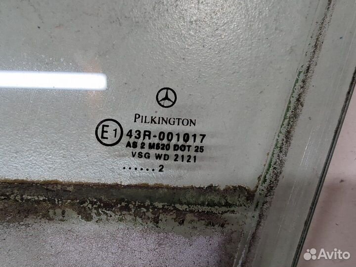 Стекло боковой двери Mercedes S W220, 2002