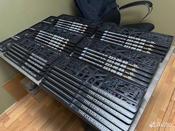 LED рамка номера с вашим дизайном