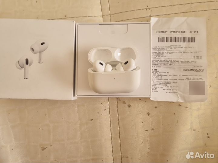Беспроводные наушники apple airpods pro 2 type c