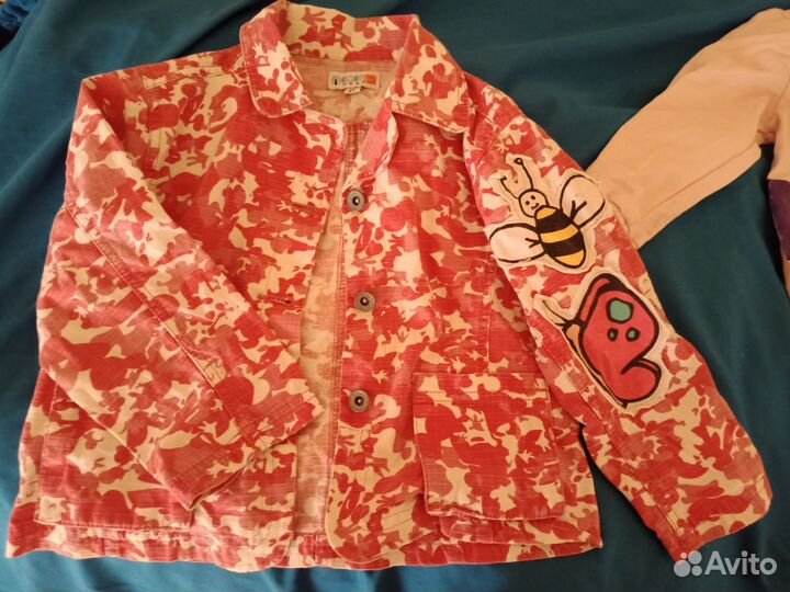 Большое пакет детские вещи 104-110