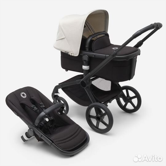 Коляска Bugaboo Fox 5 Black / Black / White
